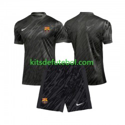 Camisola de Guarda-redes FC Barcelona Criança Terceiro equipamento 2024-2025 Mangas Curtas
