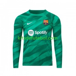 Camisola de Guarda-redes FC Barcelona Homem Equipamento principal 2023-2024 Mangas Compridas