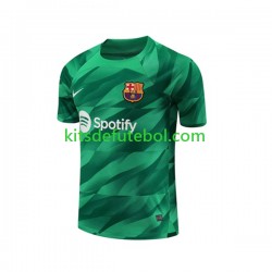 Camisola de Guarda-redes FC Barcelona Homem Equipamento principal 2023-2024 Mangas Curtas