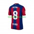 Camisola FC Barcelona Pedri 8 Homem Equipamento principal 2023-2024 Mangas Curtas