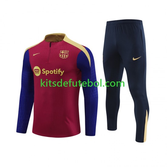 FC Barcelona Vermelho Conjunto de treino 2024-2025