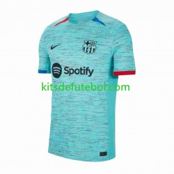 Camisola FC Barcelona Homem Terceiro equipamento 2023-2024 Mangas Curtas