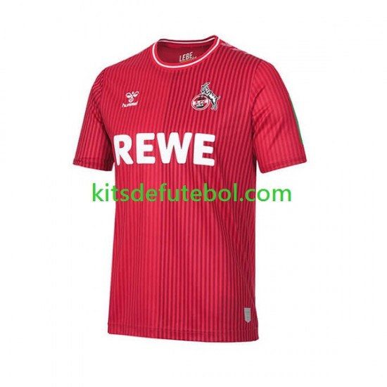 Camisola FC Köln Homem Equipamento alternativo 2023-2024 Mangas Curtas
