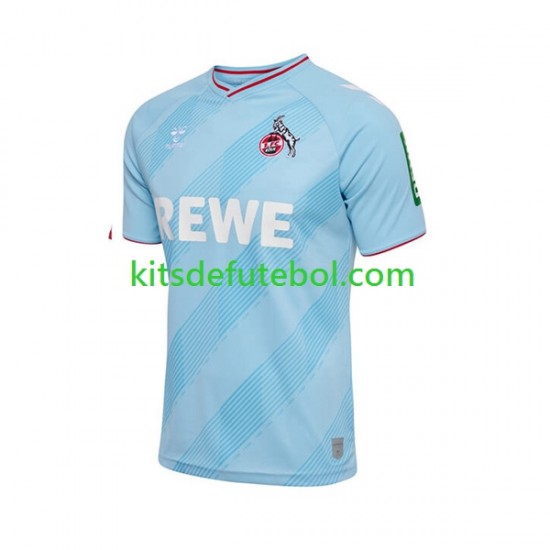 Camisola FC Köln Homem Terceiro equipamento 2023-2024 Mangas Curtas