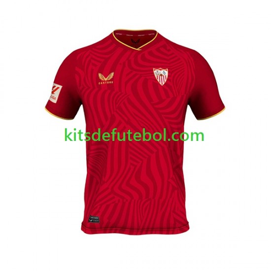 Camisola Sevilla FC Homem Equipamento alternativo 2023-2024 Mangas Curtas