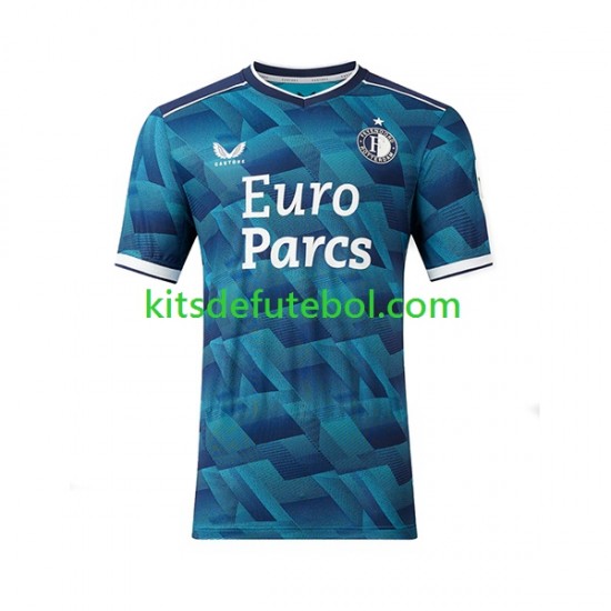 Camisola Feyenoord Rotterdam Homem Equipamento alternativo 2023-2024 Mangas Curtas