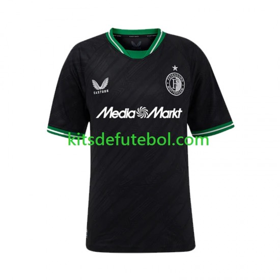 Camisola Feyenoord Rotterdam Homem Equipamento alternativo 2024-2025 Mangas Curtas
