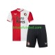 Camisola Feyenoord Rotterdam Criança Equipamento principal 2023-2024 Mangas Curtas