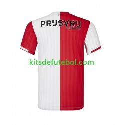 Camisola Feyenoord Rotterdam Homem Equipamento principal 2023-2024 Mangas Curtas