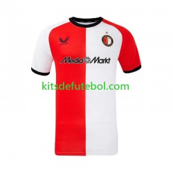 Camisola Feyenoord Rotterdam Homem Equipamento principal 2024-2025 Mangas Curtas