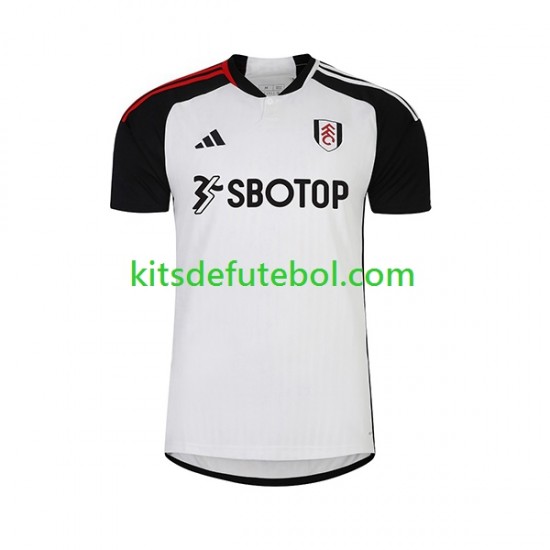 Camisola Fulham Homem Equipamento principal 2023-2024 Mangas Curtas