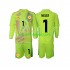 Camisola de Guarda-redes Seleção da Alemã Manuel Neuer 1 Criança Equipamento alternativo Europeu 2024 Mangas Compridas