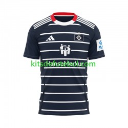 Camisola Hamburger SV Homem Equipamento alternativo 2024-2025 Mangas Curtas