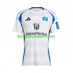 Camisola Hamburger SV Homem Equipamento principal 2024-2025 Mangas Curtas