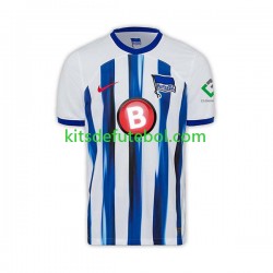 Camisola Hertha BSC Homem Equipamento principal 2023-2024 Mangas Curtas