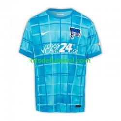 Camisola Hertha BSC Homem Terceiro equipamento 2024-2025 Mangas Curtas