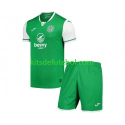 Camisola Hibernian Criança Equipamento principal 2024-2025 Mangas Curtas