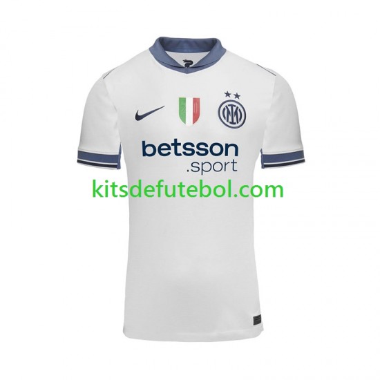 Camisola Inter de Milão Homem Equipamento alternativo 2024-2025 Mangas Curtas