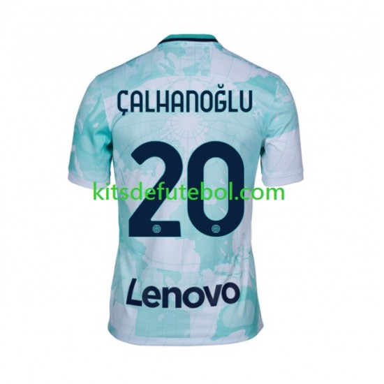 Camisola Inter de Milão Hakan Calhanoglu 20 Homem Equipamento alternativo 2022-2023 Mangas Curtas