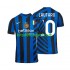 Camisola Inter de Milão Lautaro 10 Homem Equipamento principal 2024-2025 Mangas Curtas