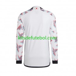 Camisola Seleção da Japonesa Homem Equipamento alternativo Mundial 2022 Mangas Compridas
