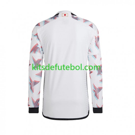 Camisola Seleção da Japonesa Homem Equipamento alternativo Mundial 2022 Mangas Compridas