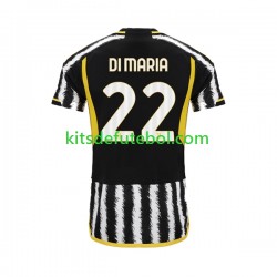 Camisola Juventus Angel Di Maria 22 Homem Equipamento principal 2023-2024 Mangas Curtas