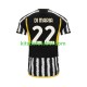 Camisola Juventus Angel Di Maria 22 Homem Equipamento principal 2023-2024 Mangas Curtas