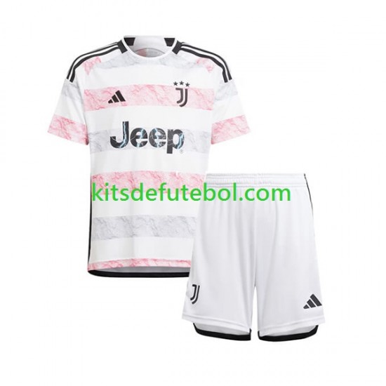 Camisola Juventus Criança Equipamento alternativo 2023-2024 Mangas Curtas