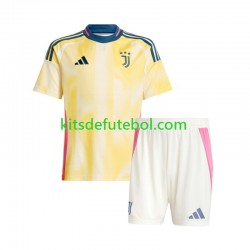 Camisola Juventus Criança Equipamento alternativo 2024-2025 Mangas Curtas