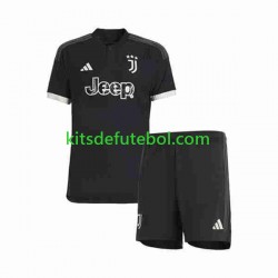 Camisola Juventus Criança Terceiro equipamento 2023-2024 Mangas Curtas