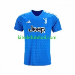 Camisola de Guarda-redes Juventus Homem Equipamento principal 2023-2024 Mangas Curtas