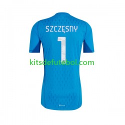 Camisola de Guarda-redes Juventus Wojciech Szczesny 1 Homem Equipamento principal 2023-2024 Mangas Curtas
