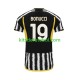Camisola Juventus Leonardo Bonucci 19 Homem Equipamento principal 2023-2024 Mangas Curtas