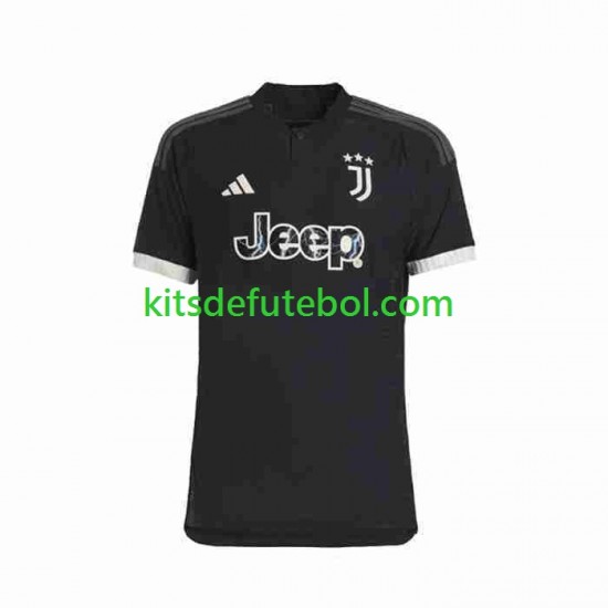 Camisola Juventus Homem Terceiro equipamento 2023-2024 Mangas Curtas
