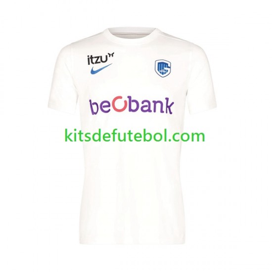 Camisola KRC Genk Homem Equipamento alternativo 2022-2023 Mangas Curtas