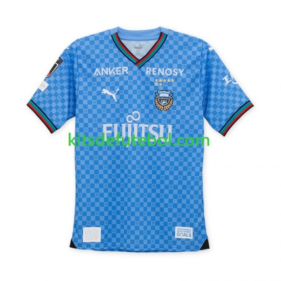 Camisola Kawasaki Frontale Homem Equipamento principal 2024-2025 Mangas Curtas