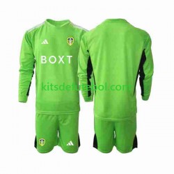 Camisola de Guarda-redes Leeds United Criança Equipamento principal 2023-2024 Mangas Compridas