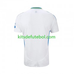 Camisola Leeds United Homem Equipamento principal 2024-2025 Mangas Curtas