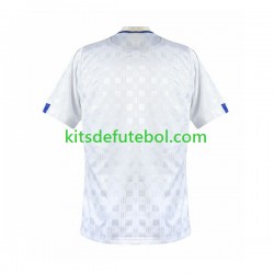 Camisola Retrô Leeds United - Homem Equipamento principal 1989 1990 Mangas Curtas
