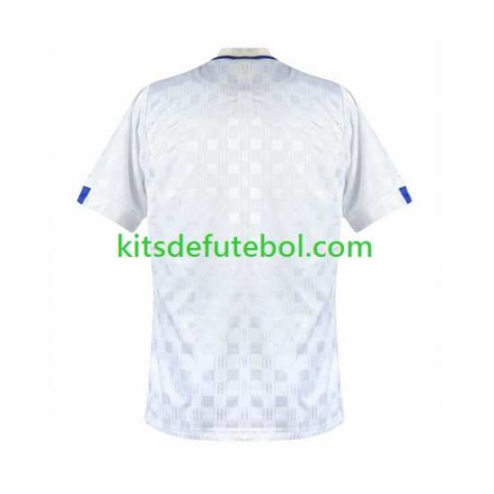 Camisola Retrô Leeds United - Homem Equipamento principal 1989 1990 Mangas Curtas