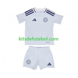 Camisola Leicester City Criança Terceiro equipamento 2024-2025 Mangas Curtas