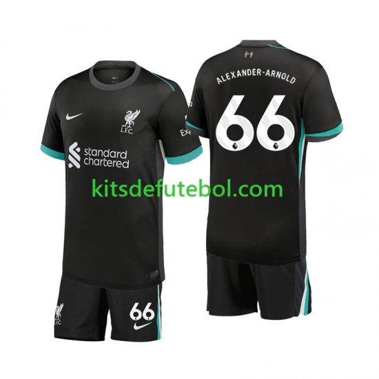 Camisola Liverpool Alexander-Arnold 66 Criança Equipamento alternativo 2024-2025 Mangas Curtas