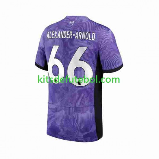 Camisola Liverpool Alexander-Arnold 66 Homem Terceiro equipamento 2023-2024 Mangas Curtas