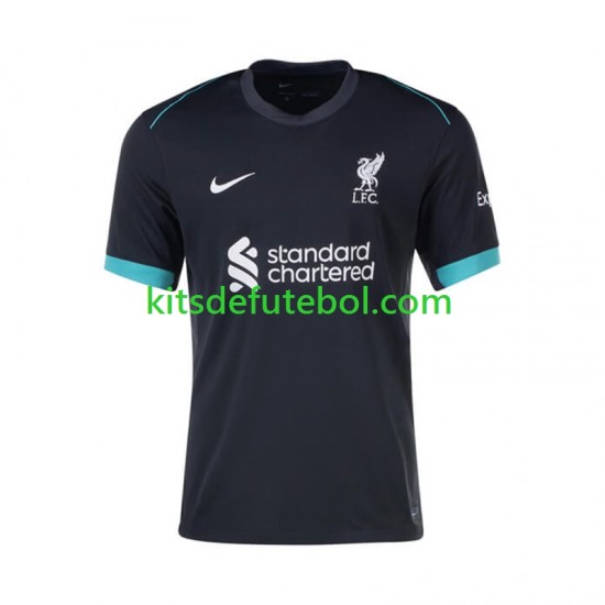 Camisola Liverpool Homem Equipamento alternativo 2024-2025 Mangas Curtas