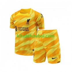 Camisola Liverpool Criança Terceiro equipamento 2023-2024 Mangas Curtas
