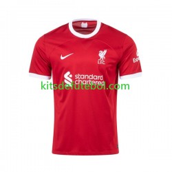 Camisola Liverpool Darwin Nunez 9 Homem Equipamento principal 2023-2024 Mangas Curtas