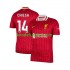 Camisola Liverpool Federico Chiesa 14 Homem Equipamento principal 2024-2025 Mangas Curtas