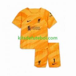 Camisola de Guarda-redes Liverpool A Becker 1 Criança Terceiro equipamento 2023-2024 Mangas Curtas