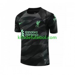 Camisola de Guarda-redes Liverpool Homem Equipamento alternativo 2023-2024 Mangas Curtas